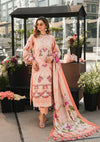 EMBROIDERED KHADDAR FRONT and PURE PASHMINA PRINTED SHAWL from Elaf Winter Pashmina Shawl Collection 2024